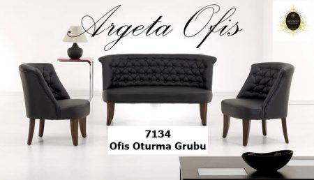 Dinamik bir ofis ortamında sergilenen estetik 7134 Büro Oturma Grupları.