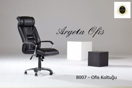 Yüksek sırt yapısı ve ergonomik tasarımıyla bel ve boyun destekleyen lüks 8007 Müdür Koltukları